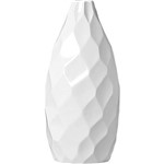 Ficha técnica e caractérísticas do produto Vaso Decorativo 1 2351 Ana Maria Branco Brilho - (41x19x19cm)