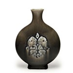 Ficha técnica e caractérísticas do produto Vaso Decorativo Cerâmica Cinza Espressione