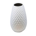 Ficha técnica e caractérísticas do produto Vaso Decorativo Cerâmica Cinza Ninho