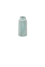 Ficha técnica e caractérísticas do produto Vaso Decorativo de Ceramica Azul - Mart