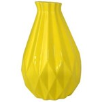 Ficha técnica e caractérísticas do produto Vaso Decorativo de Cerâmica Grande Amarelo