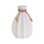 Ficha técnica e caractérísticas do produto Vaso Decorativo de Cerâmica Pequeno - Branca
