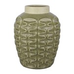 Ficha técnica e caractérísticas do produto Vaso Decorativo de Cerâmica Verde 26x33cm - Btc