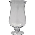 Ficha técnica e caractérísticas do produto Vaso Decorativo de Vidro BTC Transparente - (42x23x23cm)