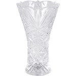 Ficha técnica e caractérísticas do produto Vaso Decorativo de Vidro BTC Transparente - (25x15x15cm)