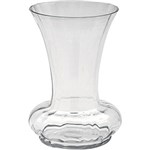 Ficha técnica e caractérísticas do produto Vaso Decorativo de Vidro BTC Transparente - (33x21x21cm)