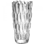 Ficha técnica e caractérísticas do produto Vaso Decorativo de Vidro Transparente 25cm - Btc