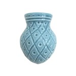 Vaso Decorativo Porcelana de Parede - Azul