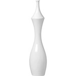 Ficha técnica e caractérísticas do produto Vaso Decorativo Silueta Slin 1913 Ana Maria Branco - (44x10x10cm)