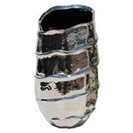Ficha técnica e caractérísticas do produto Vaso Decorativo Wave em Cerâmica - 29x15 Cm