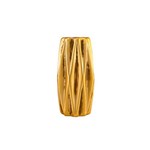 Vaso Dourado em Cerâmica 13,5 Cm