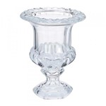 Ficha técnica e caractérísticas do produto Vaso em Cristal Transparente com Pé Sussex 26cm - Wolff