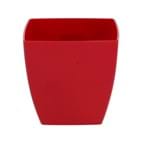 Ficha técnica e caractérísticas do produto Vaso Plástico Siena Vermelho Pequeno