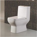 Ficha técnica e caractérísticas do produto Vaso Sanitário com Caixa Acoplada ADM-825 Adamas Toilet Lamar Branco
