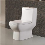 Ficha técnica e caractérísticas do produto Vaso Sanitário com Caixa Acoplada ADM-825 Toilet Adamas Branco - Lamar