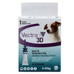 Ficha técnica e caractérísticas do produto Vectra 3D Antipulgas e Carrapatos Cães 4 a 10kg Ceva
