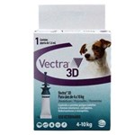 Ficha técnica e caractérísticas do produto Vectra 3D Antipulgas e Carrapatos Cães 4 a 10kg - Ceva