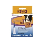 Ficha técnica e caractérísticas do produto Vectra 3d Cães 10 A 25kg 3.6ml Anti Pulgas Ceva 3 Pipetas