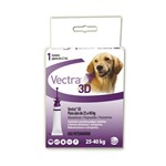 Ficha técnica e caractérísticas do produto Vectra 3D - Cães 25 a 40kg - Anti-pulgas e Carrapatos - Ceva