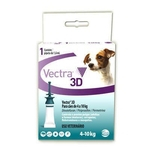 Ficha técnica e caractérísticas do produto Vectra 3D para Cães de 4 a 10 Kg 1,6 mL