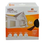 Veda Frestas Comfort Door I 6m Marrom