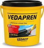 Ficha técnica e caractérísticas do produto Vedapren Preto 3,6 L Vedacit