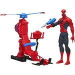 Veículo Spider Man Hasbro com Helicóptero