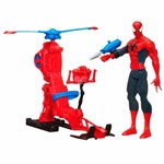 Ficha técnica e caractérísticas do produto Veículo Spider Man com Helicóptero Hasbro A6747