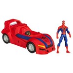 Ficha técnica e caractérísticas do produto Veículo Spider Man Hasbro 3 em 1