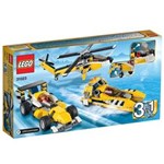 Ficha técnica e caractérísticas do produto Veículos Amarelos de Competição - Lego Creator 31023