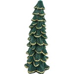Ficha técnica e caractérísticas do produto Vela Árvore de Natal Christmas Traditions 29,5cm - Verde