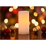 Ficha técnica e caractérísticas do produto Vela LED Branca - Christmas Traditions