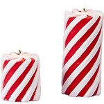 Ficha técnica e caractérísticas do produto Vela Tradicional Natal Branca e Vermelha 2 Unidades - Christmas Traditions