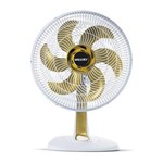 Ficha técnica e caractérísticas do produto Ventilador 40Cm Ts40 + Gold White - Mallory - - 220V