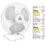 Ficha técnica e caractérísticas do produto Ventilador de Mesa Oscilante 40cm 127v Branco - Venti Delta