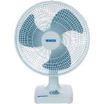 Ficha técnica e caractérísticas do produto Ventilador de Mesa Ventar 40cm com 3 Velocidades e Potência de 80W V-43 Branco/Azul - 110v