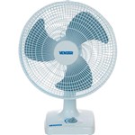 Ficha técnica e caractérísticas do produto Ventilador de Mesa Ventar 40cm com 3 Velocidades Potência de 80W 127V - Branco/Azul