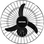 Ficha técnica e caractérísticas do produto Ventilador de Parede 50cm NEW Preto Ventisol - Ventisol