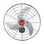 Ficha técnica e caractérísticas do produto Ventilador de Parede 68cm Bivolt Power 70 Preto/Prata - Ventisol