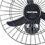 Ventilador de Parede Oscilante 50cm Bivolt Preto - Ventisol