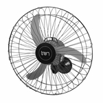 Ficha técnica e caractérísticas do produto Ventilador de Parede Oscilante 60 Cm Bivolt Preto