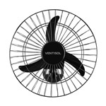 Ficha técnica e caractérísticas do produto Ventilador de Parede Ventisol 50cm Preto Bivolt 200w