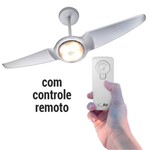 Ventilador de Teto Spirit IC AIR LED Prata com Controle Remoto - 220V