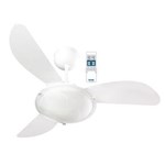 Ficha técnica e caractérísticas do produto Ventilador de Teto Sunny 3 Pás Branco com Controle Remoto