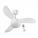 Ventilador de Teto Ventisol Fenix Premium Branco 3 Velocidades com Controle Remoto 127V