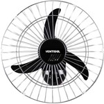 Ficha técnica e caractérísticas do produto Ventilador Oscilante de Parede 60cm Preto com Grades Cromadas CH Premium - 9250609 - VENTISOL