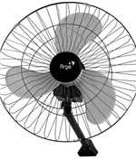 Ficha técnica e caractérísticas do produto Ventilador Oscilante Max 60 cm Parede Arge