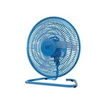 Ficha técnica e caractérísticas do produto Ventilador Oscilante Mesa 50cm Pp At Azul 140w - Tron