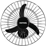 Ficha técnica e caractérísticas do produto Ventilador Parede Oscilante 50cm Preto 127V New Ventisol