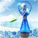 Ficha técnica e caractérísticas do produto Ventilador Portátil Borrifador Umidificador Spray Azul CBRN05154
